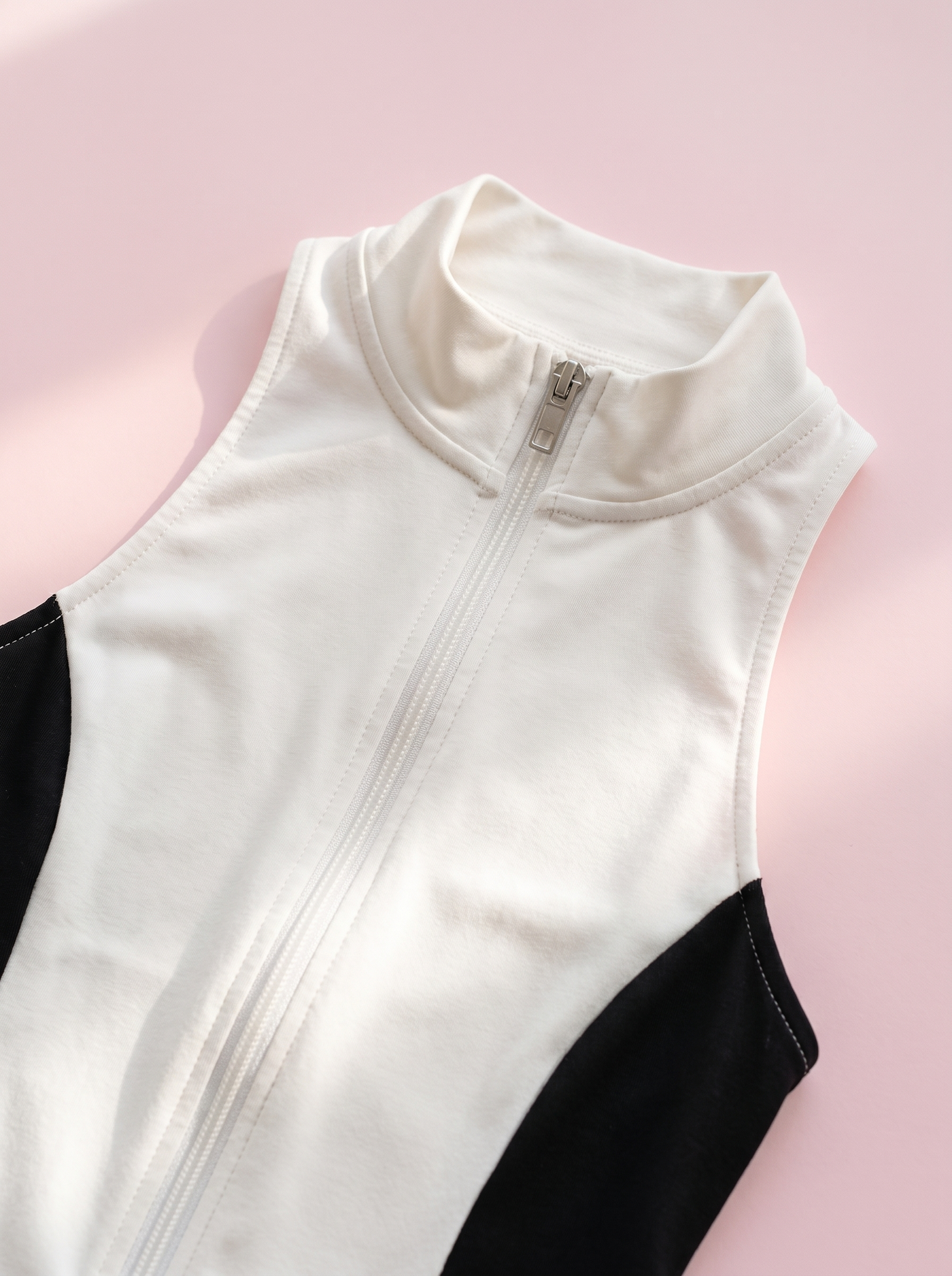 Zip Colourblock Sport Romper