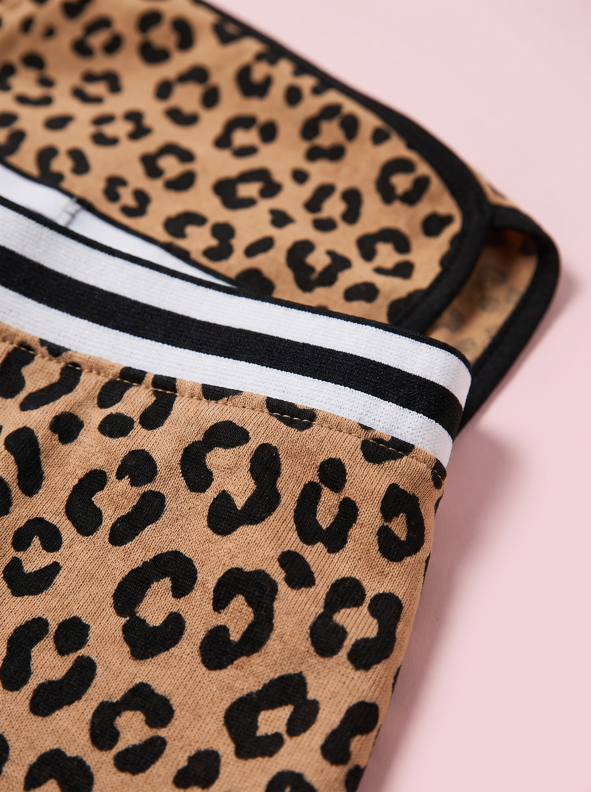 Leopard Sports Shorts
