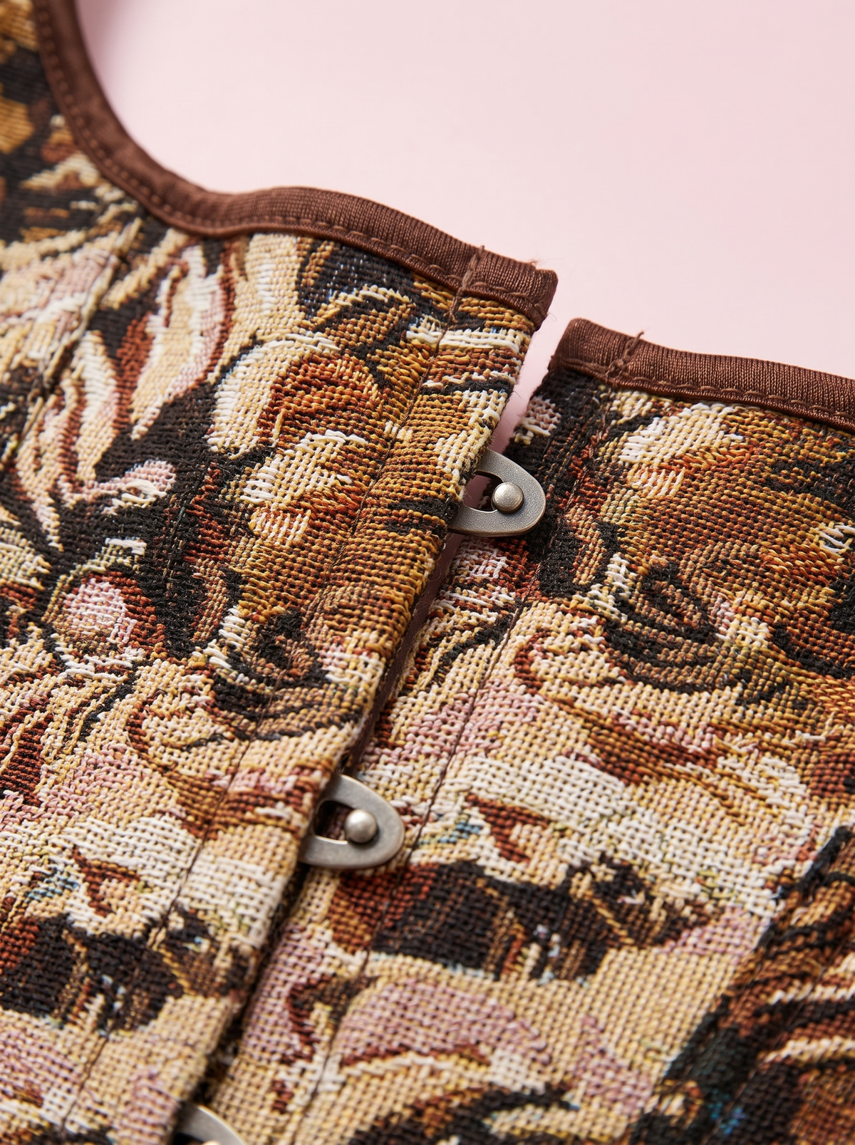 Tapestry Halter Corset
