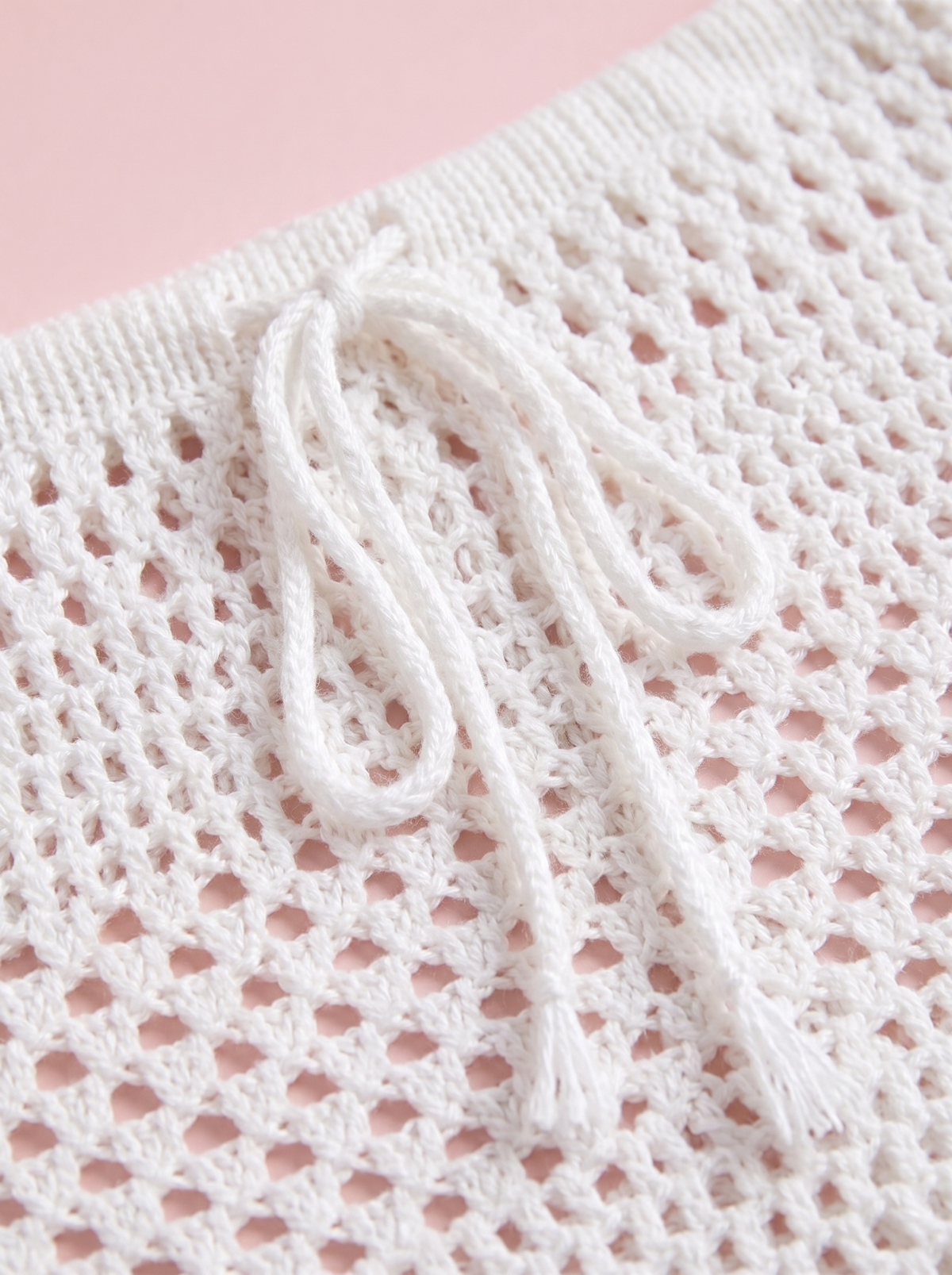 Crochet Mini Sweater Skirt