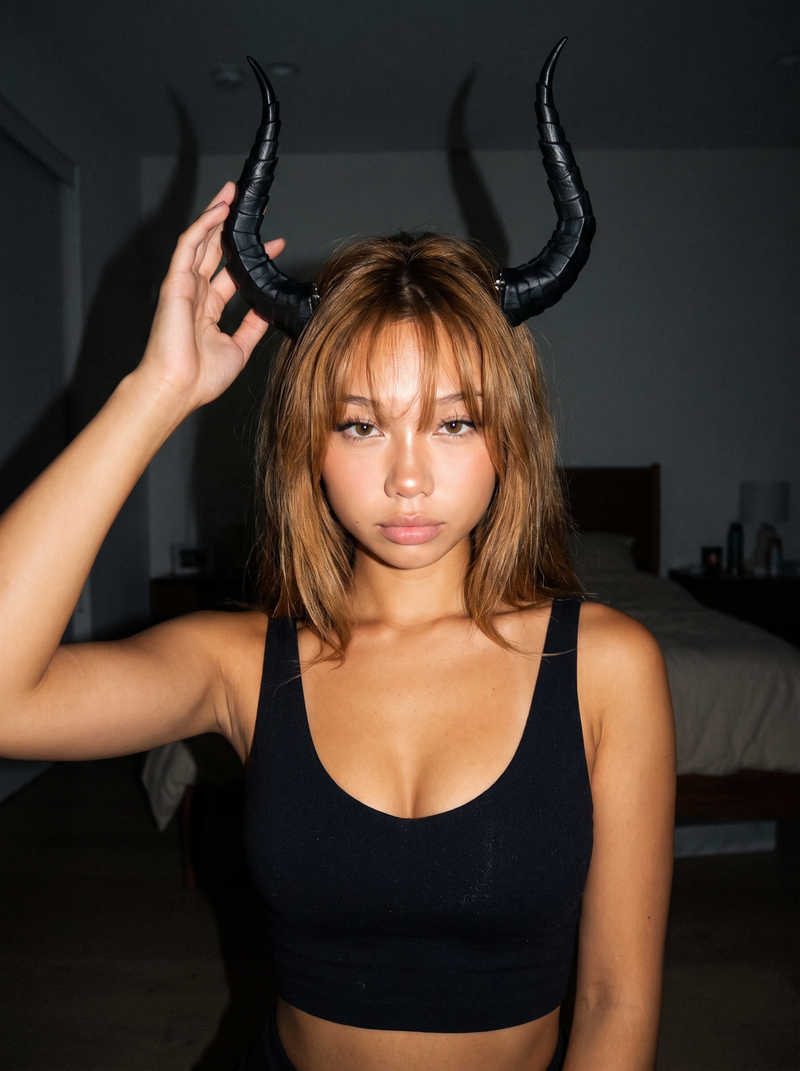 Demon Horn Headpiece