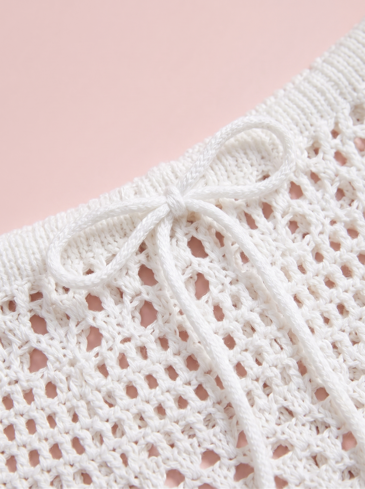Crochet Mini Sweater Skirt
