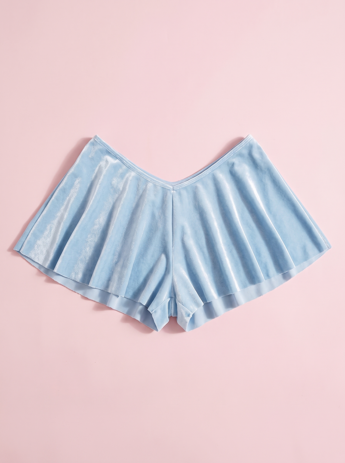 Ruffle Flare Micro Shorts