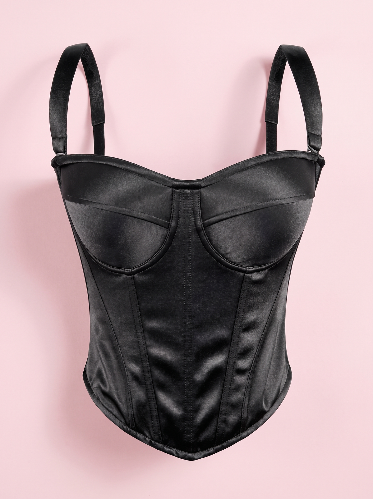 Satin Fishbone Corset