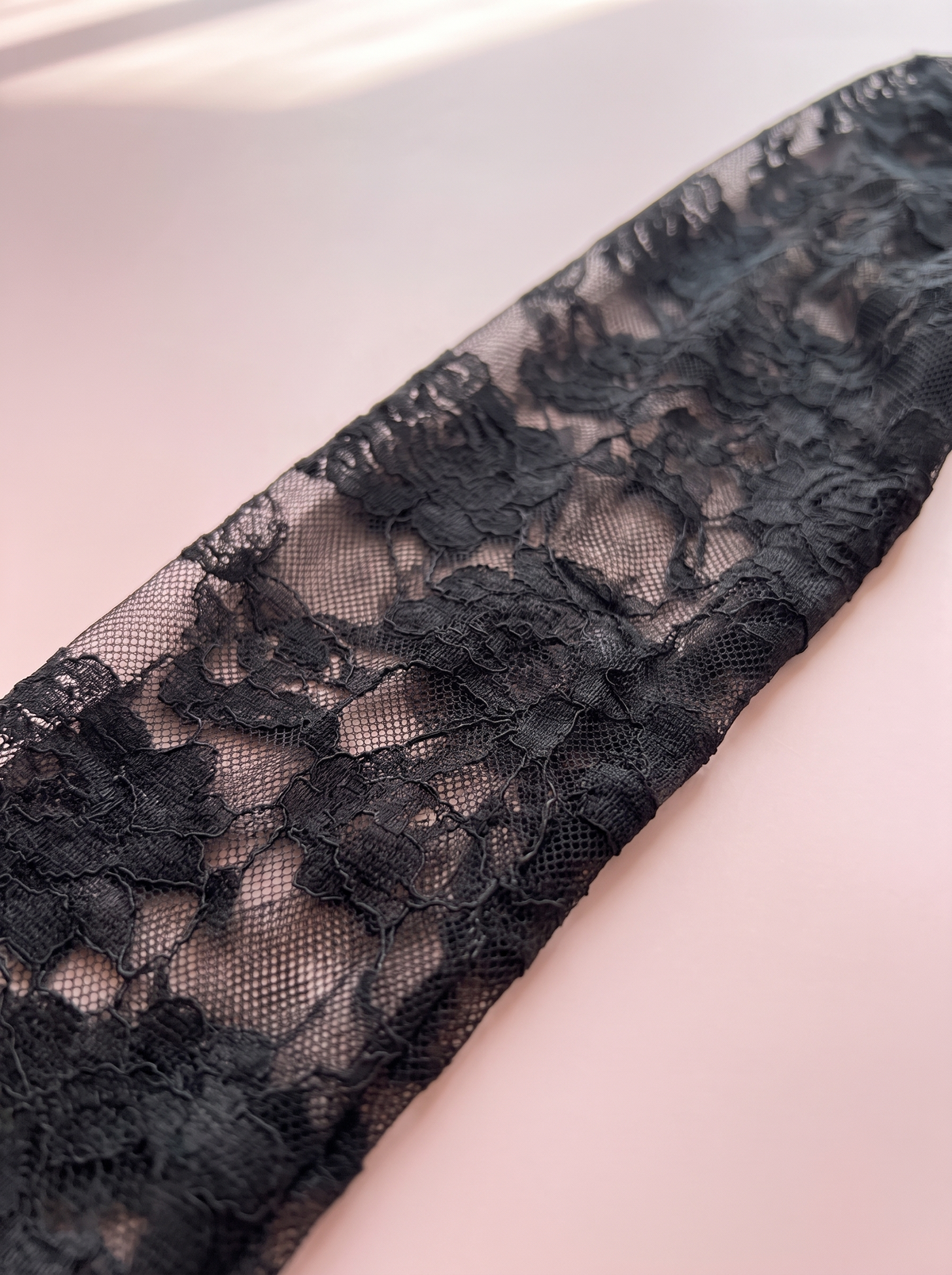 Black Sheer Lace Cutout Jumpsuit