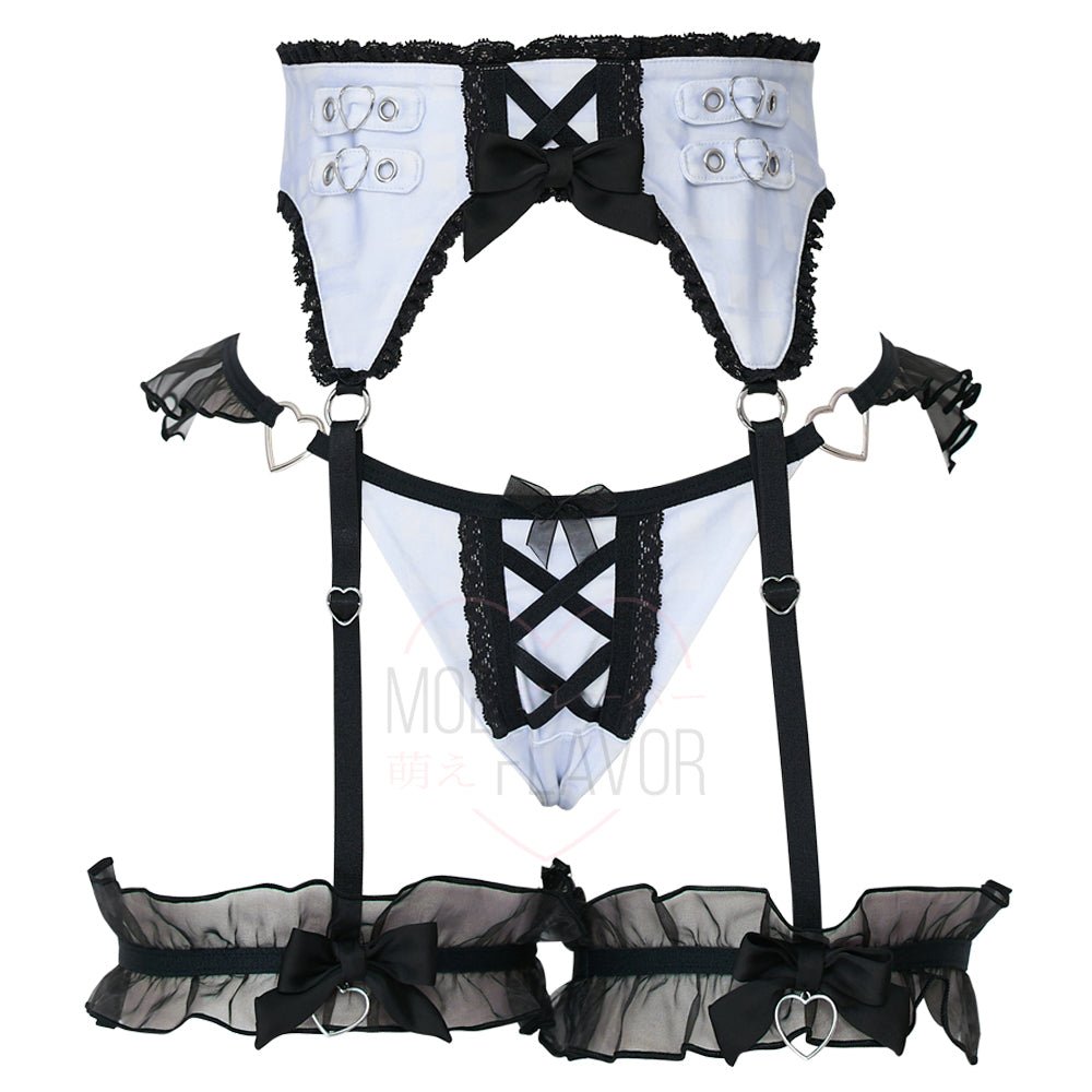 Pre-Order Jirai Kei Garter Lingerie Set