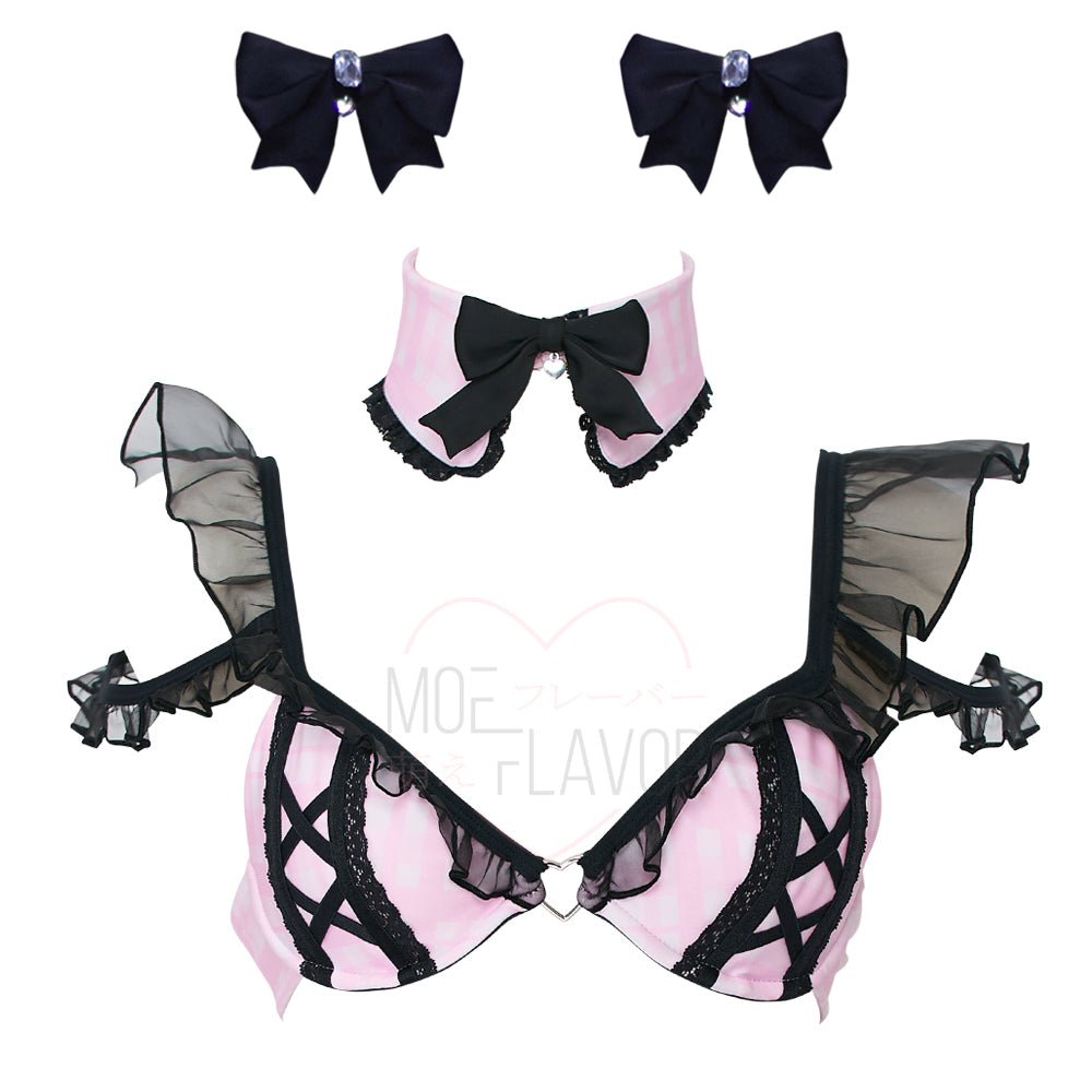 Pre-Order Jirai Kei Garter Lingerie Set