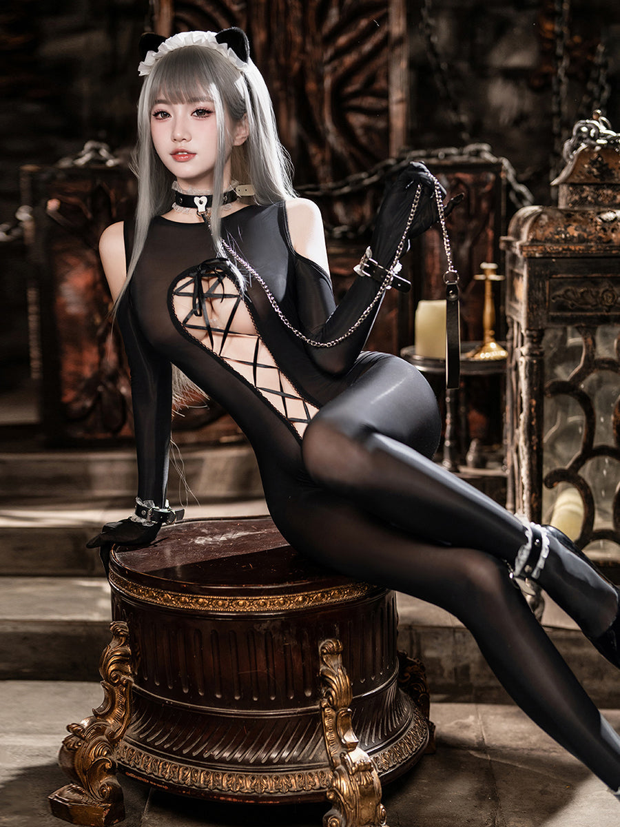 Fantasy Maid Apron Costume
