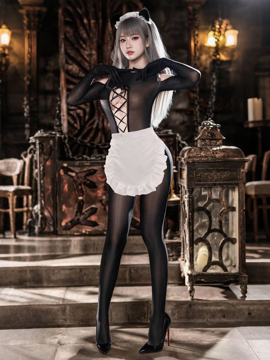 Fantasy Maid Apron Costume