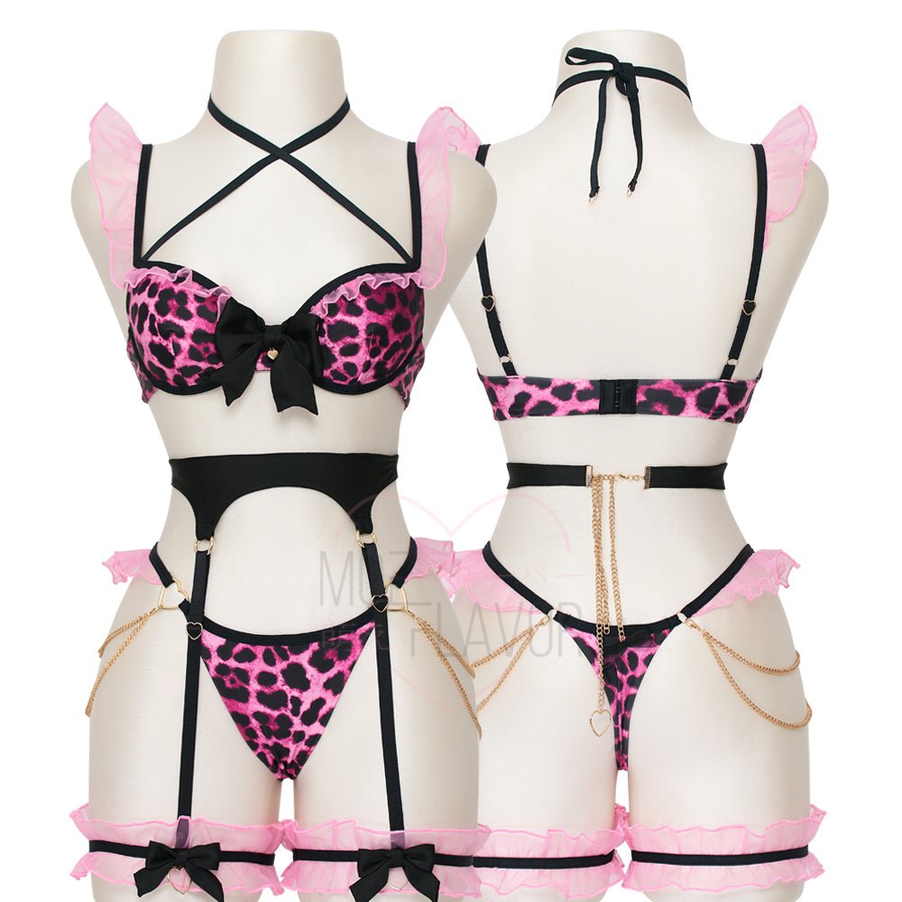 Pre-Order Gyaru Garter Lingerie Set