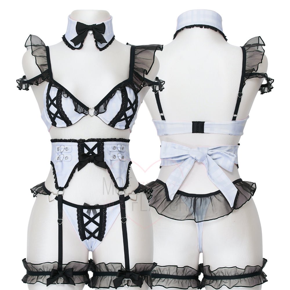 Pre-Order Jirai Kei Garter Lingerie Set