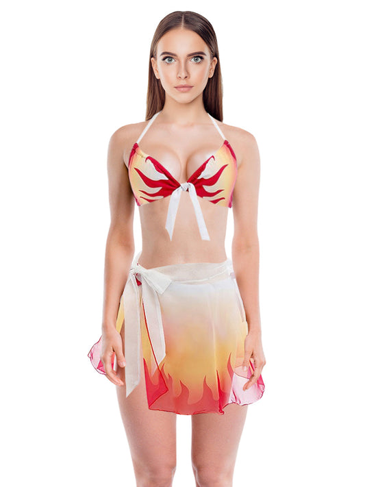 Japanese Anime Cosplay Bikini Set