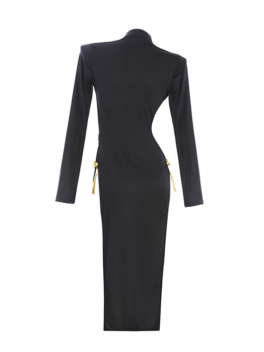 Reversible Cupless Cheongsam Dress