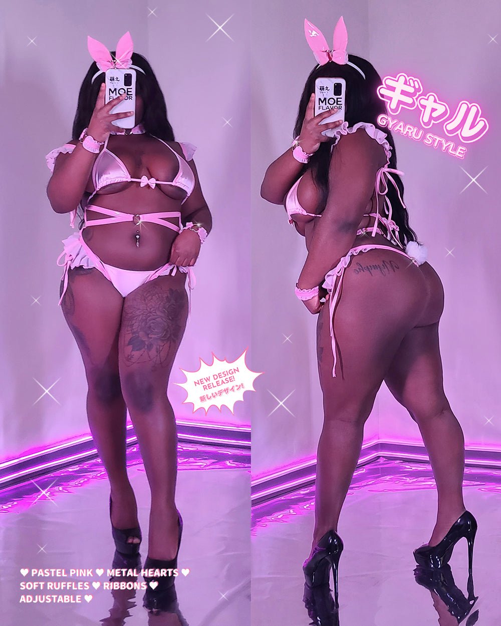 Valentine Bunny Cosplay Outfit