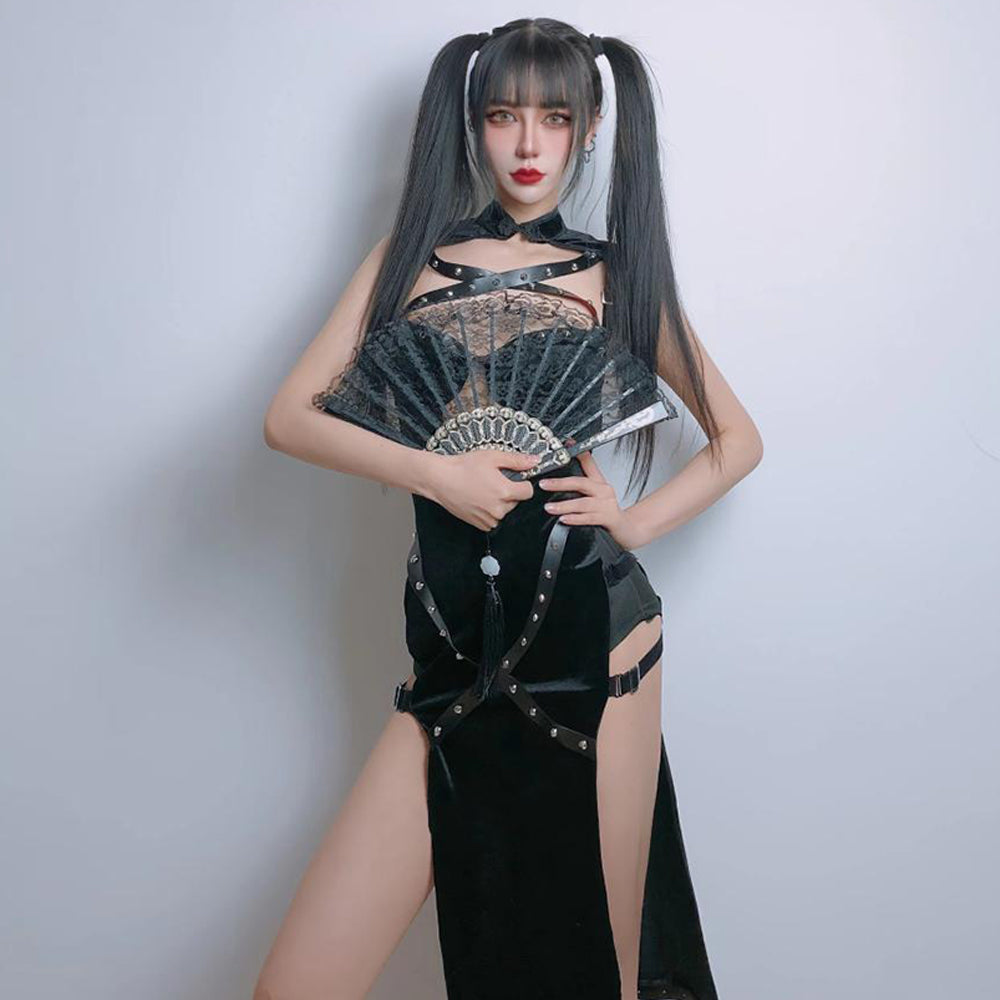 Sexy Chinese Split Dress