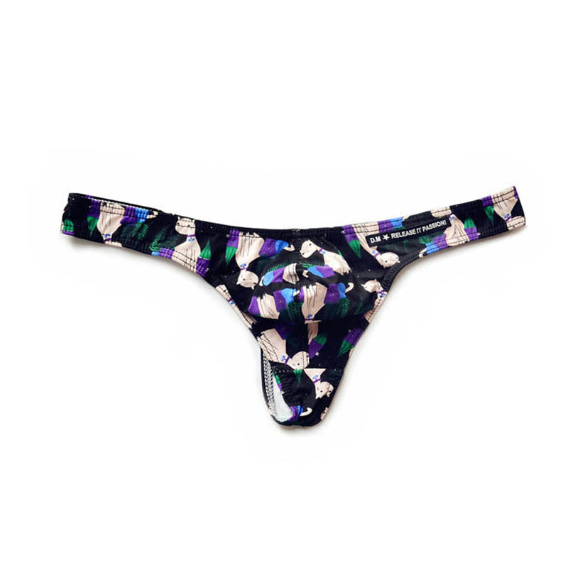 Low waist sexy cartoon anime thong