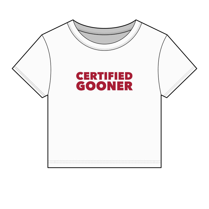 Certified Gooner Baby Tee