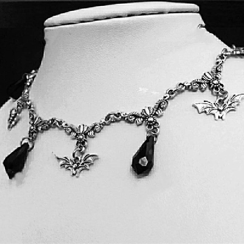 Bat Charm Choker