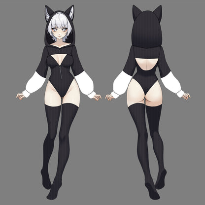 Pre-sale CUTE FOX BODYSUIT SR22