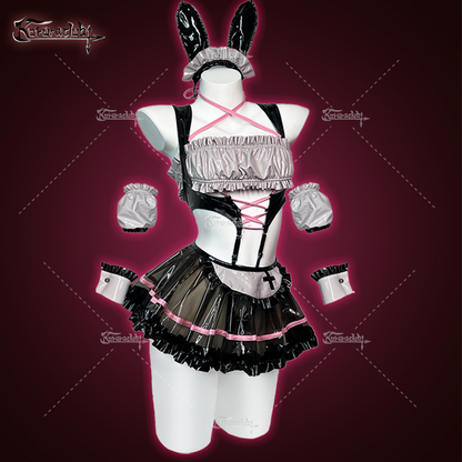 Cosplay Bunny Maid Lingerie KO15（6-Piece Set）
