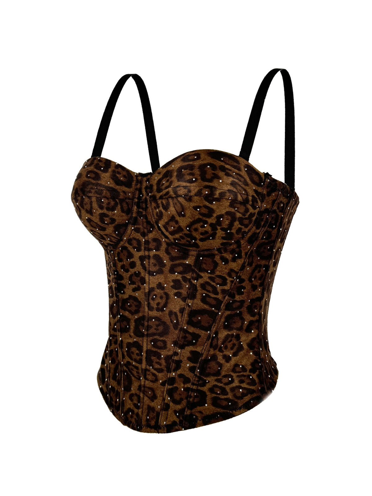 Leopard Bombshell Corset