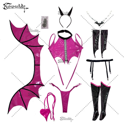 Cosplay Batty Garter Lingerie KO11（10-Piece Set）