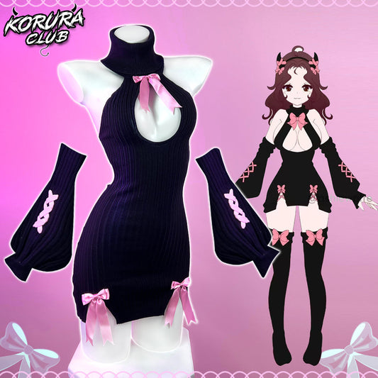 Bow sweater KO57（3-Piece Set）