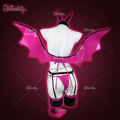 Cosplay Batty Garter Lingerie KO11（10-Piece Set）