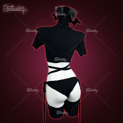 Cozy Hearted Nurse Lingerie KO01 (4-PIECE SET)