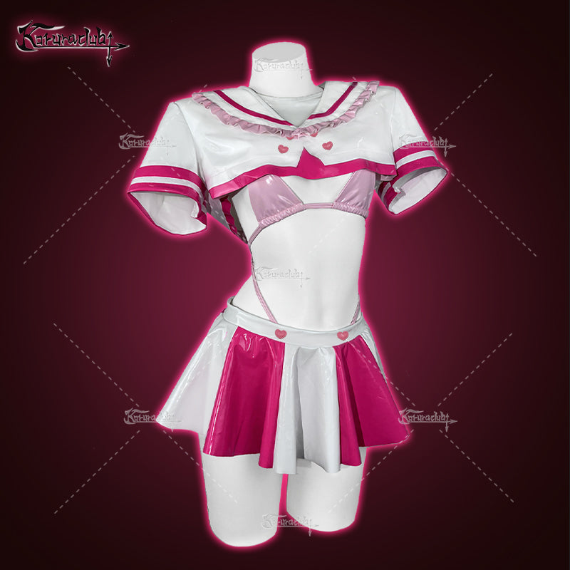 Love-heart cheerleader Sailor Lingerie KO25（6-Piece Set）
