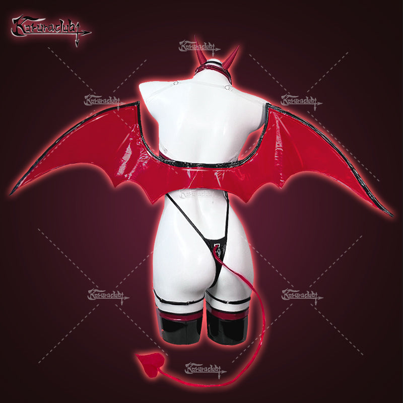 Cosplay Devil Nurse Succubus Lingerie KO17（8-Piece Set）