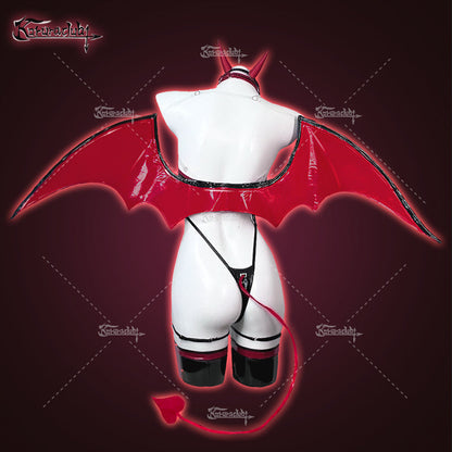 Cosplay Devil Nurse Succubus Lingerie KO17（8-Piece Set）