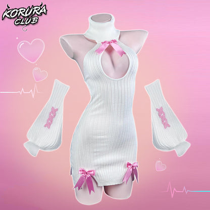 Bow sweater KO57（3-Piece Set）