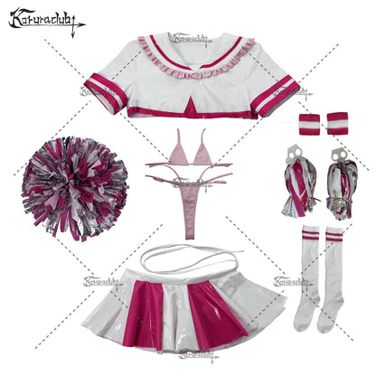 Love-heart cheerleader Sailor Lingerie KO25（6-Piece Set）