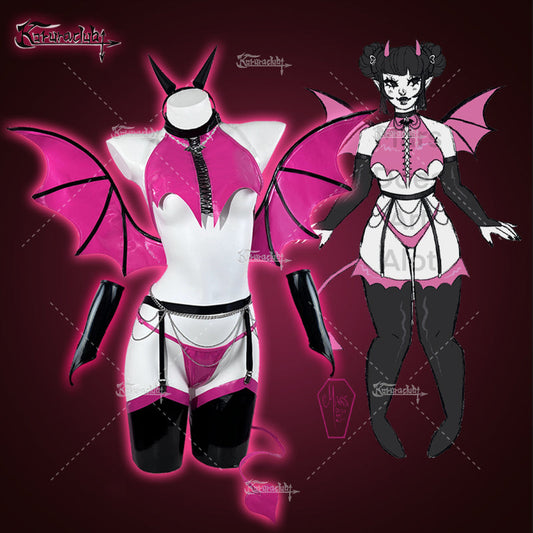 Cosplay Batty Garter Lingerie KO11（10-Piece Set）