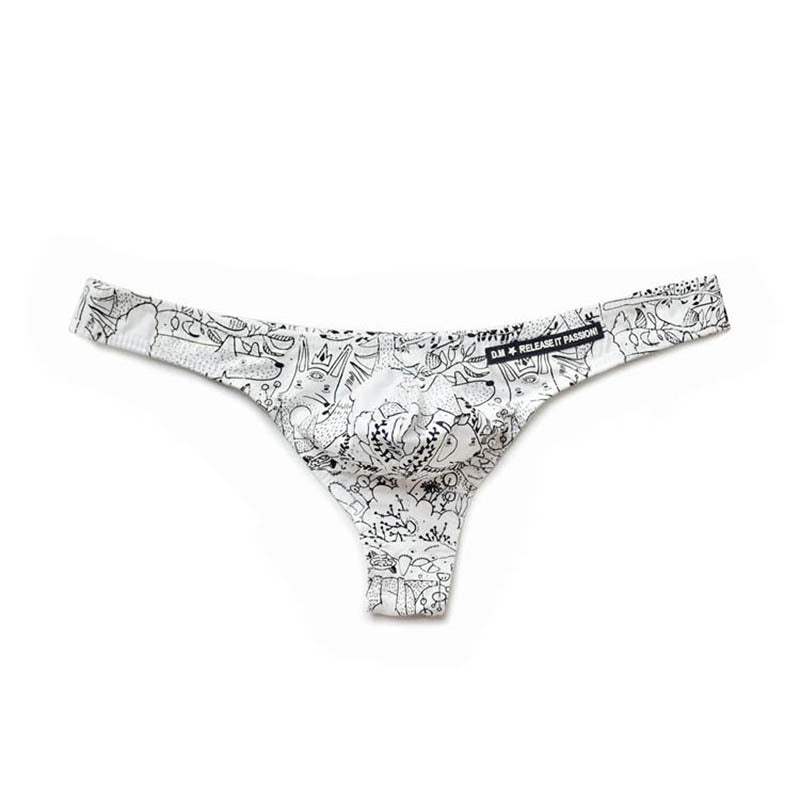 Low waist sexy cartoon anime thong