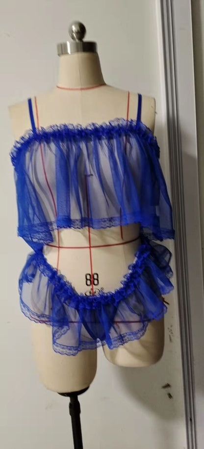 Women's Sexy Suspender Nightdress