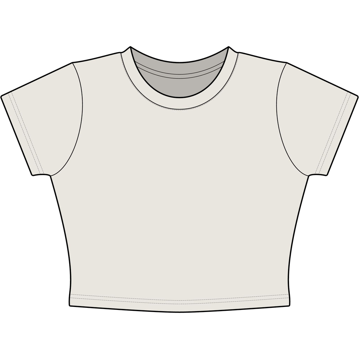Too Hot For The Group Chat Baby Tee - Classic Crop
