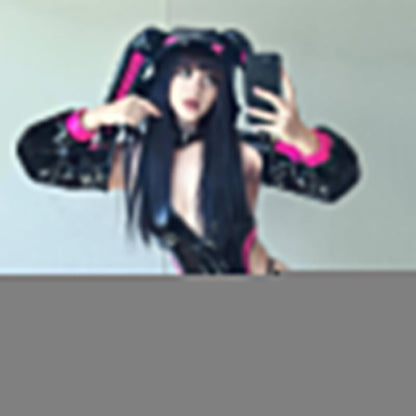 Cosplay Evil Bunny Lingerie KO50（5-Piece Set）