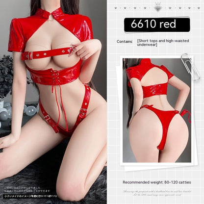Hollowed Out Sexy Hot Underwear Suit