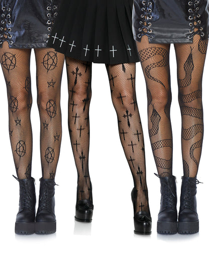 Alt Fishnet Tights Hosiery Bundle