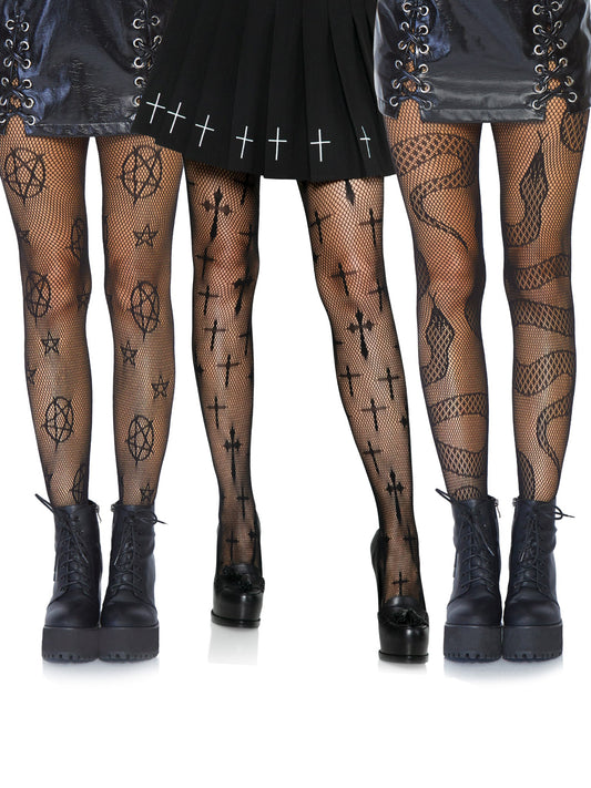 Alt Fishnet Tights Hosiery Bundle
