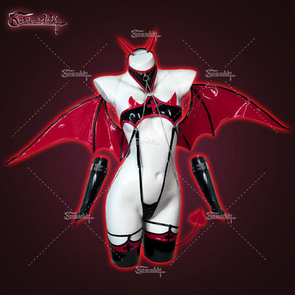 Cosplay Devil Nurse Succubus Lingerie KO17（8-Piece Set）