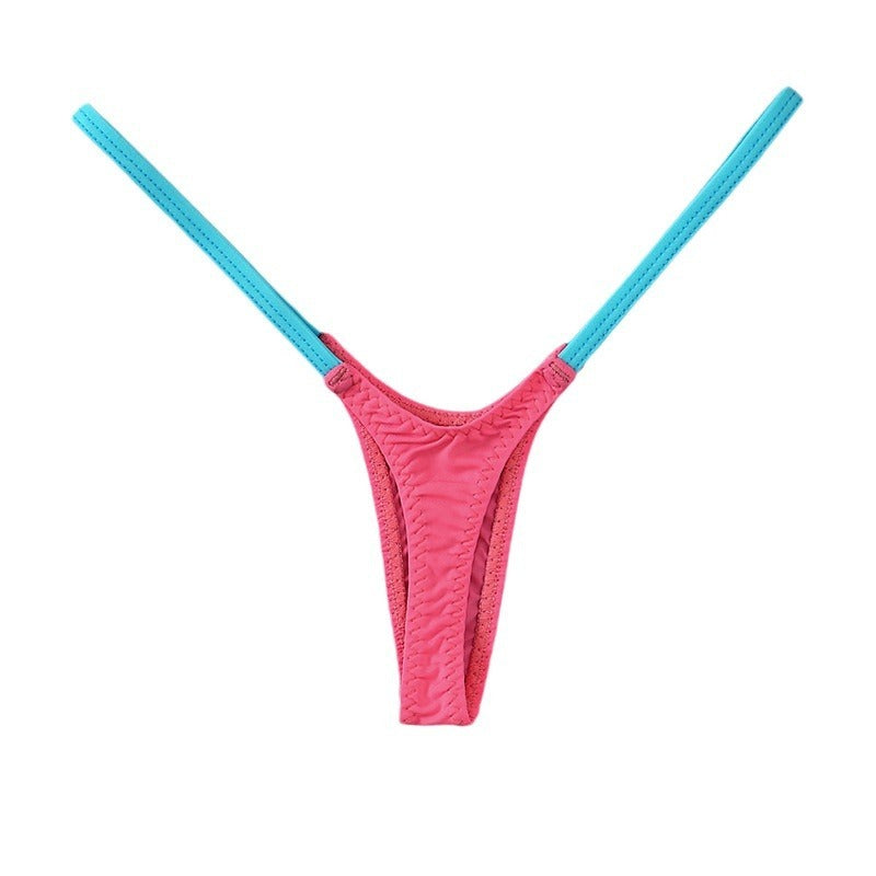 Contrast Strap Micro Thong
