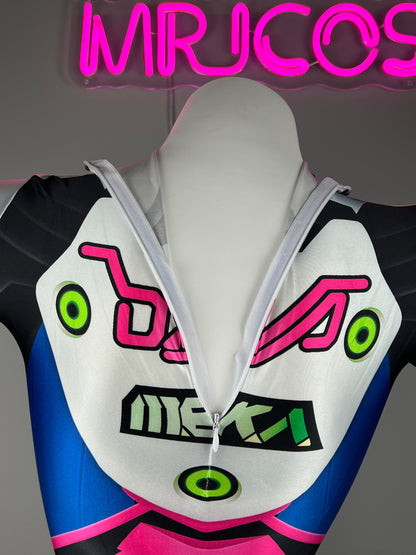 Spandex Cosplay Open Crotch BodySuit Halloween Costume