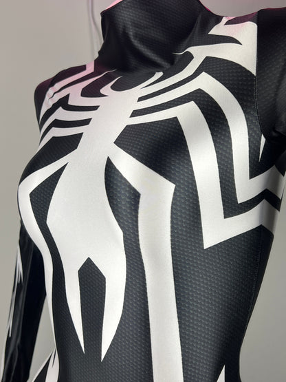 Woman Super Hero Spandex Cosplay Full Bodysuit Halloween Costume Zentai