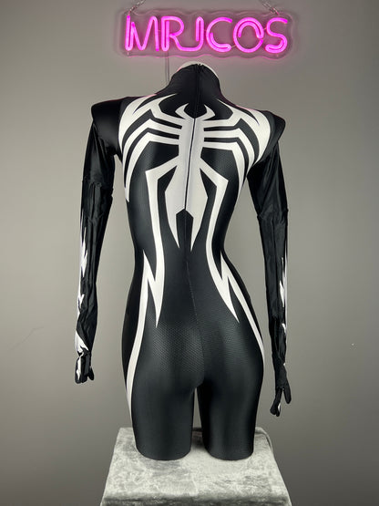 Woman Super Hero Spandex Cosplay Full Bodysuit Halloween Costume Zentai