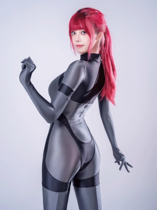 Anime Sci-fi Spandex Swimwear Racing Suit Wet Suit Full Bodysuit Zentai