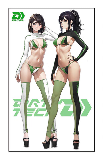 Anime Spandex Swimwear Sexy Bikini Cosplay Set