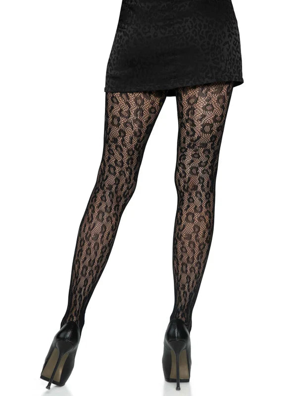 Get Wild Animal Print Fishnet Tights Hosiery Bundle